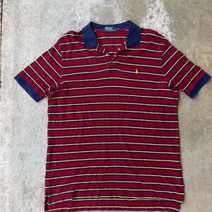 Vintage Polo Ralph Lauren Shirt Mens XL Harry Potter Gryffindor Colors Polo